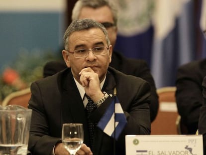 El presidente de El Salvador, Mauricio Funes.