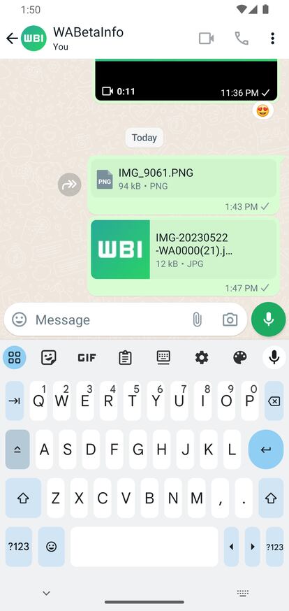 WhatsApp previsualizar