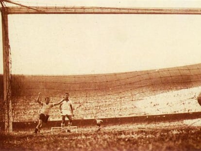 El gol del Maracanazo en Brasil 1950.