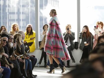 Desfile de Delpozo en Nueva York el pasado domingo.