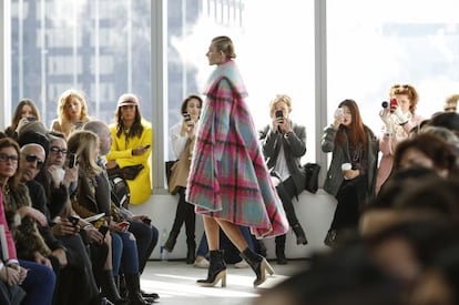 Desfile de Delpozo en Nueva York el pasado domingo.