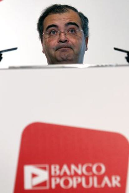 Ángel Ron, presidente del Banco Popular