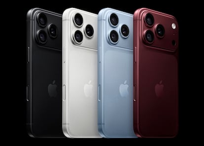 Colores de los iPhone 18 Pro.