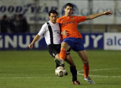 Arizmendi, durante el partido ante el Real Irún