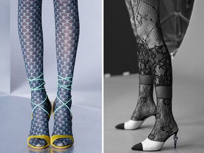 Por qué las medias (con dibujos) son la tendencia con más sentido del invierno