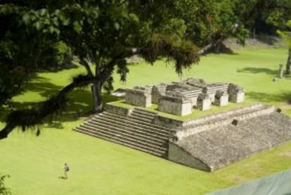 La antigua ciudad maya de Copán, al oeste de Honduras.