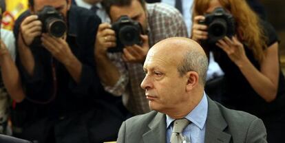 El ministro de Educación en la Conferencia General de Política Universitaria.