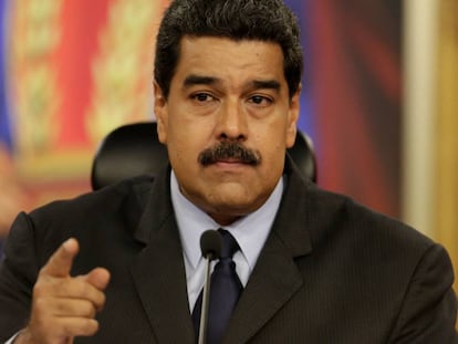 O presidente da Venezuela, Nicolás Maduro.