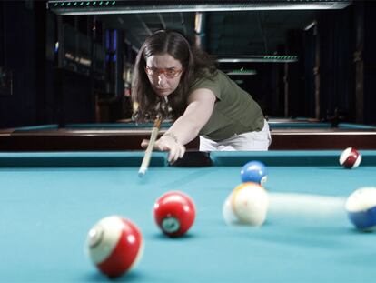 Lola Granados Brunton, en una de las mesas del Masterpool la semana pasada.