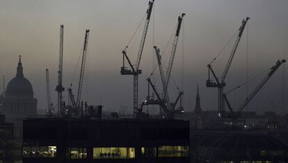 Vista de la City de Londres         