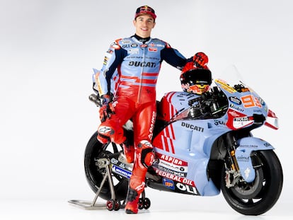 Marc Márquez, nuevo piloto del equipo Gresini, en una imagen cedida por el equipo.