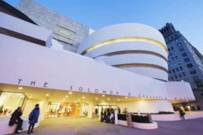 El edificio del Museo Guggenheim de Nueva York.