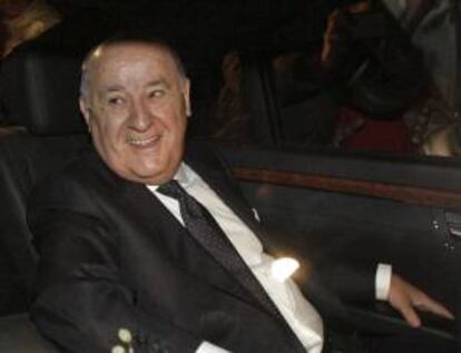 El español Amancio Ortega, fundador del grupo textil Inditex. EFE/Archivo