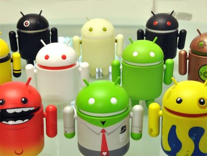 La popular mascota de Android.
