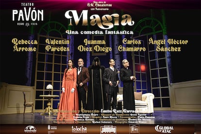 'Magia' se representará hasta el próximo 29 de junio en el Teatro Pavón.