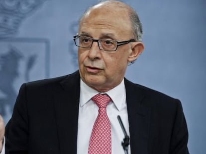 El ministro de Hacienda y Administraciones P&uacute;blicas, Crist&oacute;bal Montoro.