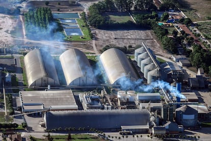 Factoría alemana de la empresa Bunge. 