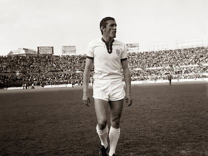 Gigi Riva, con el Cagliari en 1970.