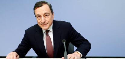 Mario Draghi, presidente del BCE