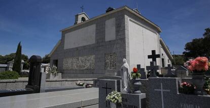 The Franco-Polo family mausoleum in the Mingorrubio cemetery, in Madrid’s Pardo district.