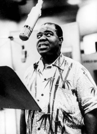 Louis Armstrong.