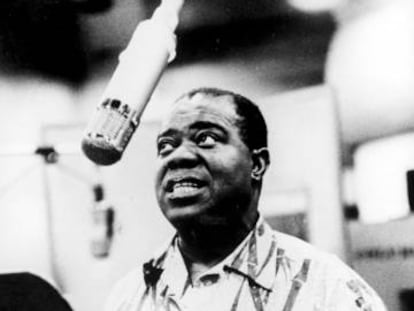 Louis Armstrong.