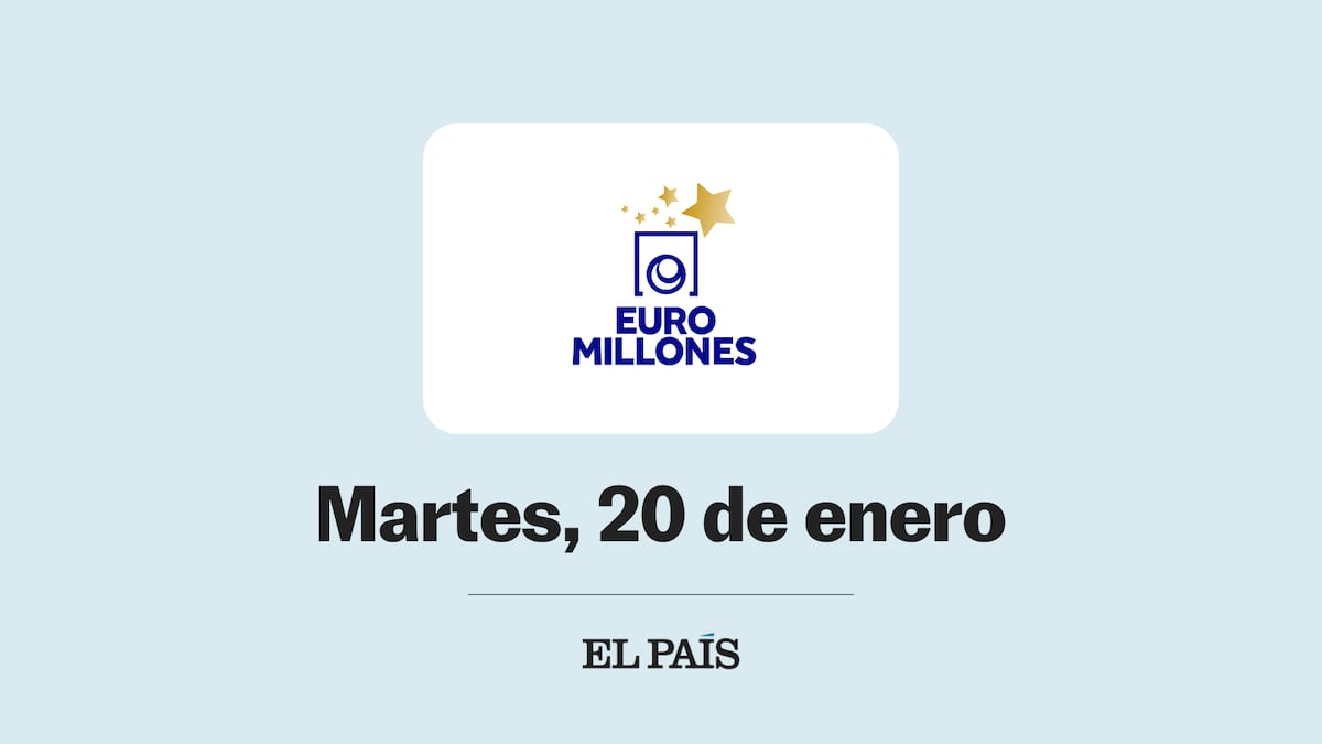 Euromillones: comprobar sorteo del martes 20 de enero
