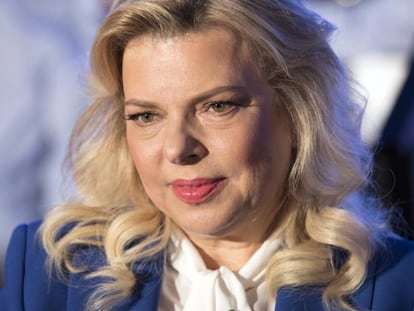 Sara Netanyahu.esposa del primer ministro de Israel.