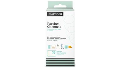 Ahuyents Mosquitoes con queste patch trasparenti che sono posizionate sulla pelle e su altre superfici.