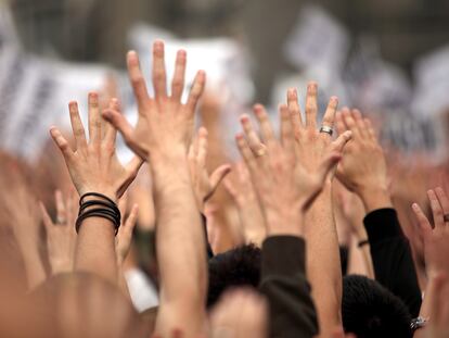 Protestar no es un crimen