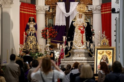 A falta de procesiones, los fieles acuden a las iglesias. Una de las visitadas es la Basílica del Cristo de Medinaceli en Madrid, cuya procesión habitualmente se celebra el Viernes Santo y es una de las más populares de la Semana Santa madrileña.