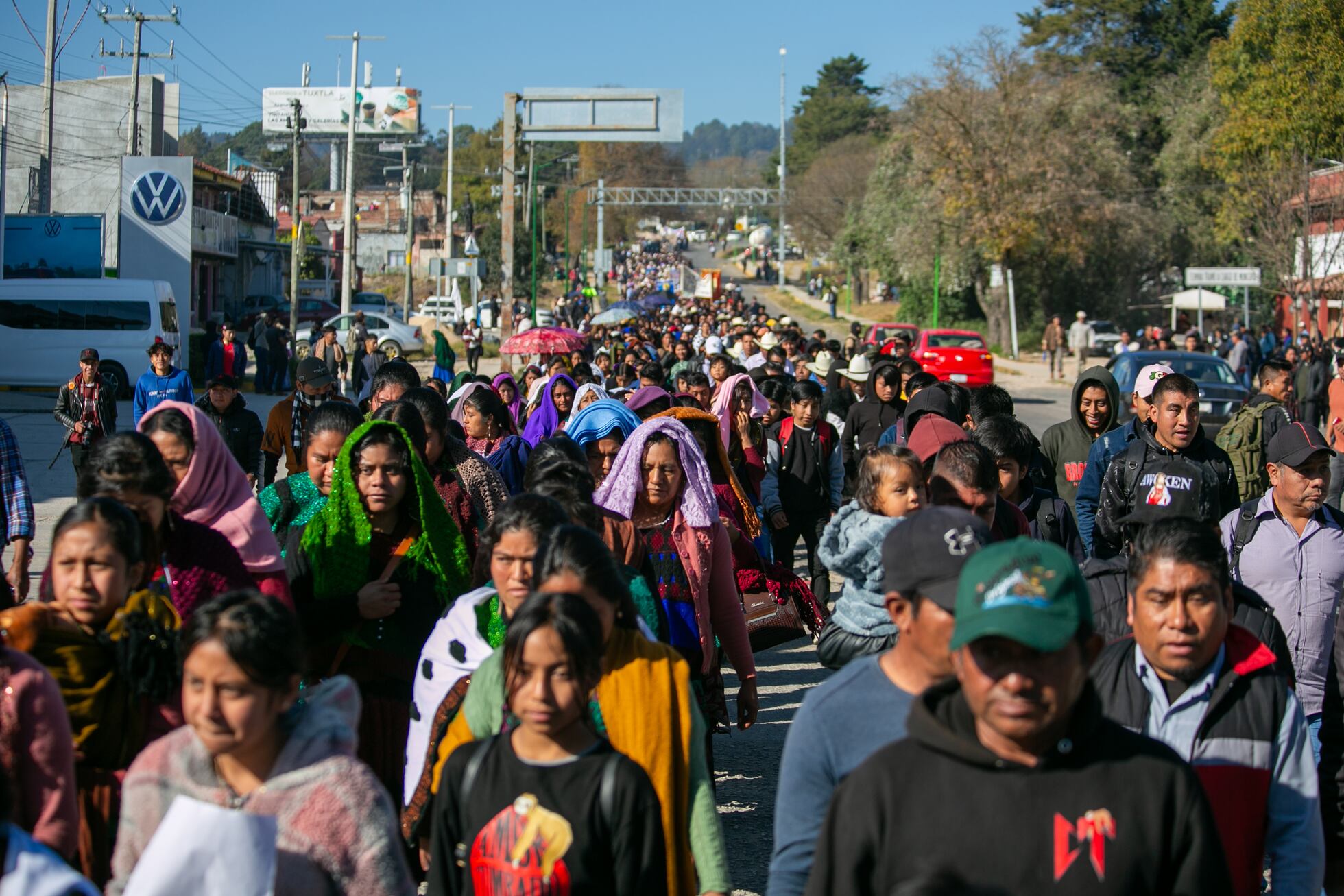 Chiapas sale a las calles para exigir justicia y paz, en imágenes ...