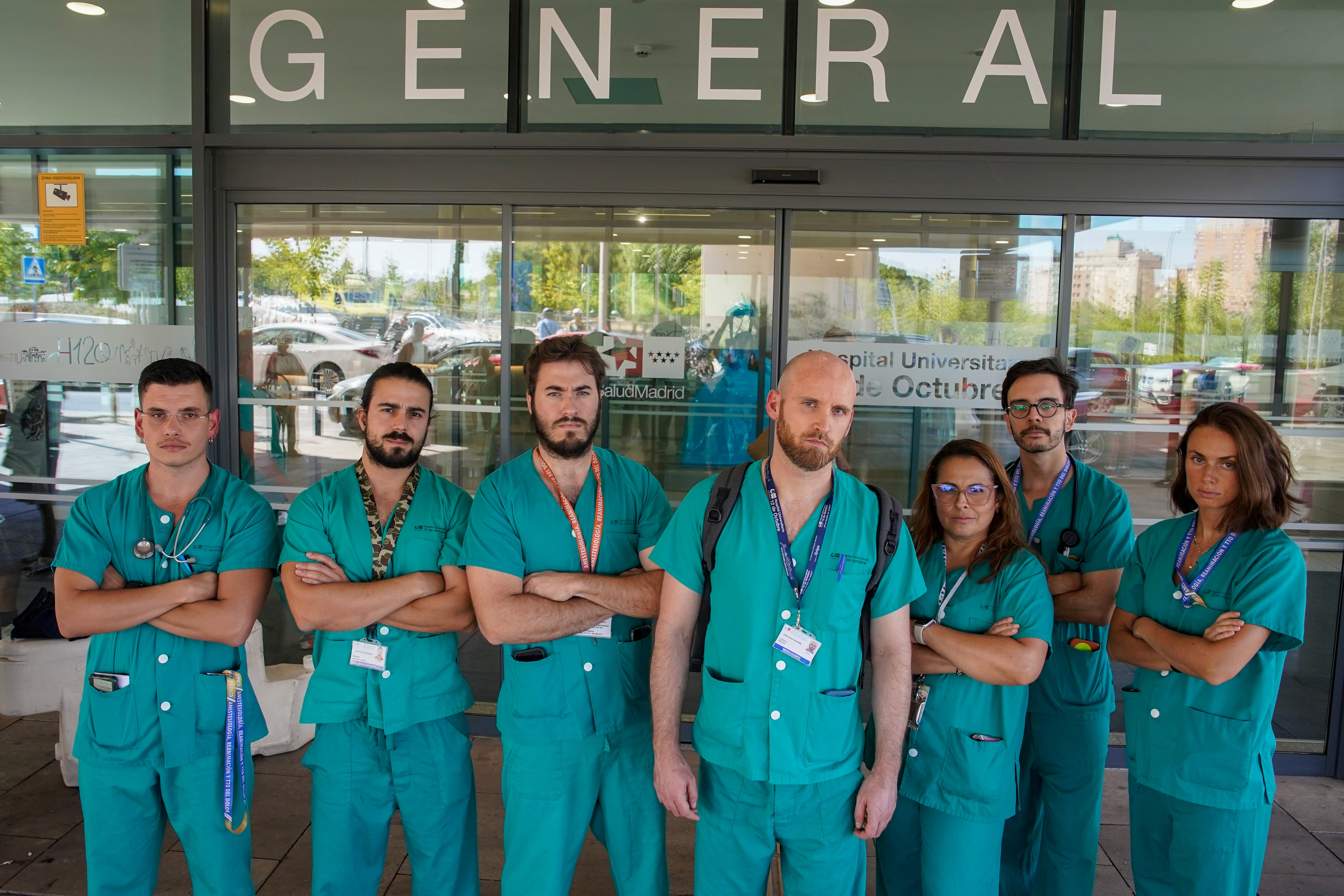 Dos meses sin hacer horas extra en 17 hospitales públicos de Madrid