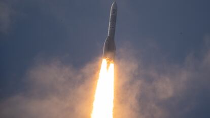 Momento del despegue del Ariane 6.