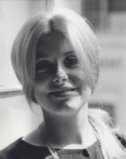 Catherine Deneuve, en una imagen de 1965.