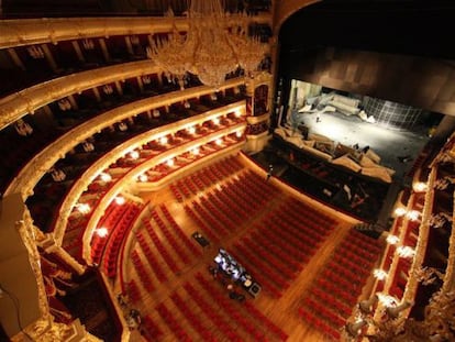 El Bolshoi, tras su inauguraci&oacute;n en 2011, despu&eacute;s de seis a&ntilde;os de obras. 