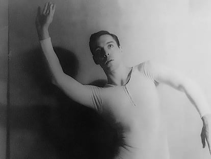 Paul Taylor, en enero de 1960 en el New York City Ballet.