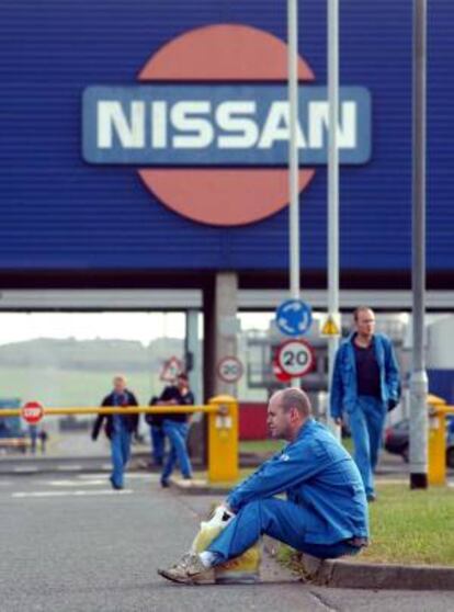 Foto de archivo que muestra el exterior de la planta de Nissan en Sunderland, al noreste de Inglaterra. EFE/Archivo