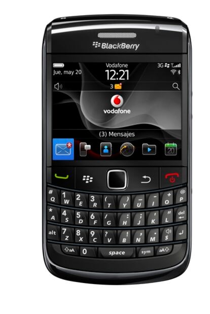 El nuevo BlackBerry en Vodafone.