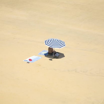 Portada de 'Playa' el último LP de mAthe.