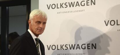 El reci&eacute;n nombrado presidente del grupo Volkswagen, Matthias M&uuml;ller.