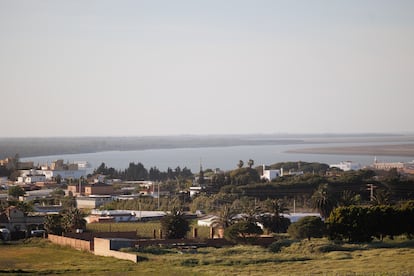 Vista de Reventón Chico, uno de los barrios de moda para los narcos en Sanlúcar de Barrameda, Cádiz. 