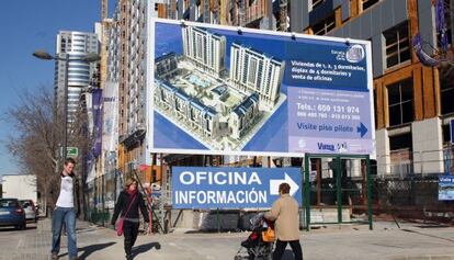 Promoción de pisos en Valencia.