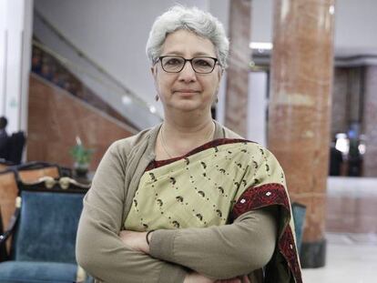 Rita Teaotia, secretaria de Estado de Comercio de India.