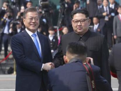 Kim Jong-un y Moon Jae-in se reúnen en Corea del Sur en una cumbre histórica