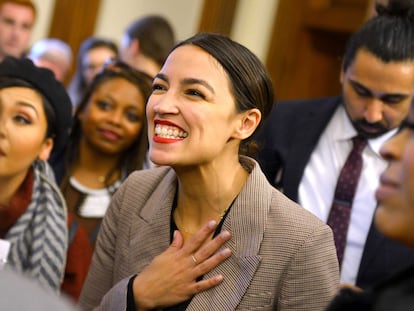 Alexandria Ocasio-Cortez.