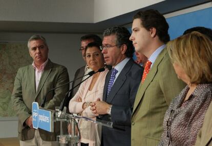 Francisco Granados, durante la rueda de prensa.