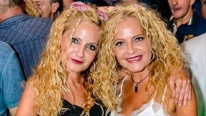 Las gemelas de Sabadell, Pilar y Dolores Vázquez.