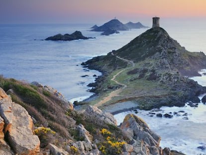 Punta de la Parata, en la costa de Ajaccio (C&oacute;rcega).