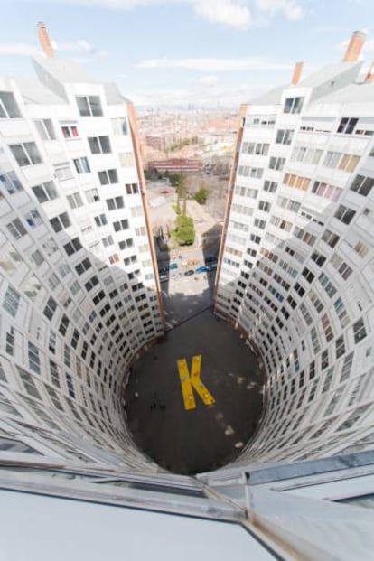 Presentación del proyecto Kópera frente al mirador del Payaso Fofó.